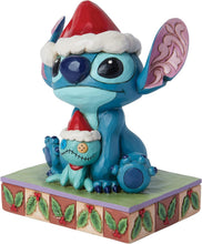 EnescoDisneyTraditionsCollectionbyJimShoreLiloandStitchSantawithScrumpFigurine-StoneResinHandPaintedCraftedCollectibleStitchChristmasDisneyFigurinesHomeDecorStatue_5.5Inch2 - Brands For Less USA