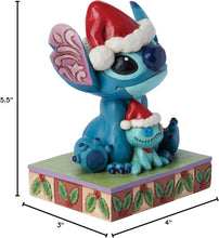 EnescoDisneyTraditionsCollectionbyJimShoreLiloandStitchSantawithScrumpFigurine-StoneResinHandPaintedCraftedCollectibleStitchChristmasDisneyFigurinesHomeDecorStatue_5.5Inch6 - Brands For Less USA