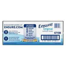 Ensure Original Nutrition Shake, 8 fl. oz, 30-pack, Vanilla - Brands For Less USA