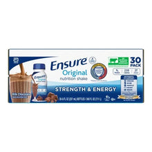 Ensure Original Nutrition Shake, Milk Chocolate, 8 fl. oz, 30-pack - Brands For Less USA