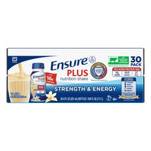 Ensure Plus Nutrition Shake, Vanilla, 8 fl. oz, 30-pack - Brands For Less USA
