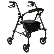 Equate Rolling Walker for Seniors, Rollator with Seat and Wheels, Black, 350 lb Capacity - Brands For Less USA