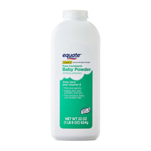 Equate Cornstarch Baby Powder with Aloe and Vitamin E, 22 oz