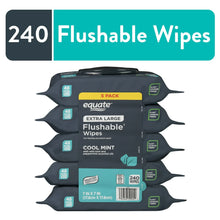 EquateExtraLargeFlushableWetWipes_Mint_240Wipes_5Pack_7 - Brands For Less USA