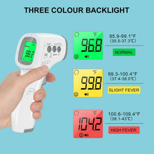 Equate Infrared No Touch Forehead Body Thermometer,1-second, 3-color backlight,All ages.