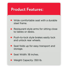 EquateLightweightFoldableSteelWheelchairwith18SeatandSwing-AwayFootrests_350lbCapacity - Brands For Less USA