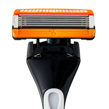 Equate Men's 5-Blade Razor with Trimmer and 2 Cartridge Refills, Black