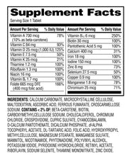 Equate One Daily Women's Multivitamin/Multimineral Supplement Tablets for Women's Health, 100 Count