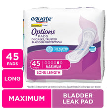EquateOptionsWomen_sIncontinencePads_MaximumAbsorbency_LongLength_45Count_ComparetoPoise_6 - Brands For Less USA