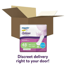 EquateOptionsWomen_sIncontinencePads_VeryLightAbsorbency_LongLengthy_Size2_48Count1 - Brands For Less USA