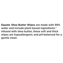 Equate Shea Butter Baby Wipes, 80 Count
