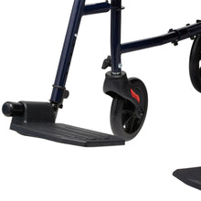 EquateSteelFoldingTransportWheelchairwith19Seat_Black_300lbWeightCapacity1 - Brands For Less USA