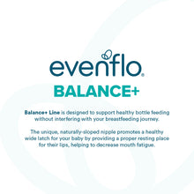 Evenflo Feeding Balance + Wide Neck Glass Bottles - 6oz 3 Pack