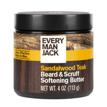 EveryManJackSandalwoodTeakHydratingBeard-ScruffSofteningButterforMen-NaturallyDerived-4oz10-_1 - Brands For Less USA