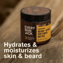 EveryManJackSandalwoodTeakHydratingBeard-ScruffSofteningButterforMen-NaturallyDerived-4oz8-_3 - Brands For Less USA