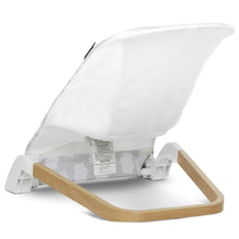 Evolur Koko Portable Infant Bouncer in Light Gray Breathable Fabric