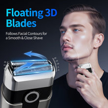 FDDAIElectricRazorforMenRechargeable_CompactFoilShaverwith8000RPMMotor_IPX7Waterproof_USBCCordlessBeardTrimmer_PortableMiniElectricShaverforTravel_Face_Head - Brands For Less USA