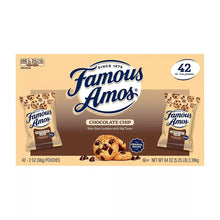 Famous Amos Chocolate Chip Cookies, Bite Size, Pouches, 42 ct./2 oz. - Brands For Less USA