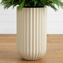 Faux 42” Fern in Planter