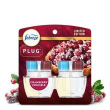 Febreze Plug In Air Freshener, Odor-Fighting Scented Oil Refill, Cranberry Crumble Scent, 2 Refill - Brands For Less USA