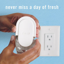 Febreze PLUG Air Freshener, Baked Cinnamon Apples & Crisp Fall Breeze, 1 Warmer + 5 Refills, 4.35 fl. oz.