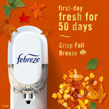 Febreze PLUG Air Freshener, Baked Cinnamon Apples & Crisp Fall Breeze, 1 Warmer + 5 Refills, 4.35 fl. oz.