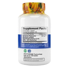 Feel Good Superfoods Berberine Phytosome High Absorption, 120 Vegan Capsules