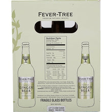 Fever Tree Ginger Beer, 9.3 fl oz, 12-count