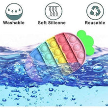 Pack de juguetes antiestrés Poppers Pop It Its Popit Toy Popits fidgets Popping Set, Juguetes sensoriales de viaje para niños con autismo de 1 a 3 años, Caja de tesoros para niñas, Mini Poppet Figit Package Figetget TDAH (Paquete de 50)