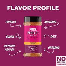 Fire & Smoke Society Pork Perfect Spice Blend, BBQ Seasoning, 10.7 Ounce Mixed Spices & Seasonings