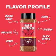 Fire And Smoke Society Sweet Preacher BBQ Rub, 17 oz.