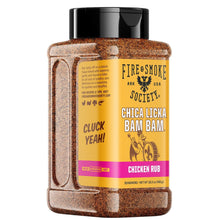 Fire & Smoke Society Chica Licka Bam Bam BBQ Seasoning, Chicken Rub, 16.3 oz.