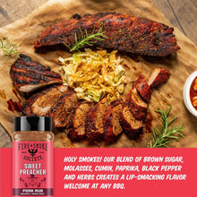 Fire & Smoke Society Sweet Preacher BBQ Seasoning, Pork Rub, 17 oz.