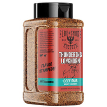 Fire & Smoke Society Thundering Longhorn BBQ Seasoning, Beef Rub, 17.6 oz.