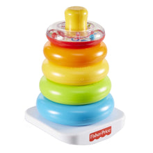 Fisher-PriceBabyStackingToyRock-a-Stack_Roly-PolyBasewith5ColorfulRingsforAges6_Months - Brands For Less USA