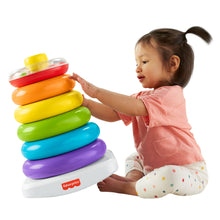 Fisher-PriceGiantRock-a-StackInfantandToddlerStackingToy_14_InchesTall_BabyToyfor12monthsandup - Brands For Less USA