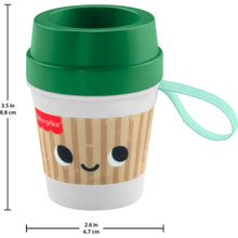 Fisher-PriceMiniMeMomentsCoffeeCupTeetherBabyRattleToyforNewbornSensoryPlay5 - Brands For Less USA