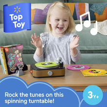Fisher-PriceRockin-RecordPlayerMusicalToywithTurntable-5RecordsforToddlerPretendPlay1-_2 - Brands For Less USA
