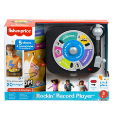 Fisher-PriceRockin-RecordPlayerMusicalToywithTurntable-5RecordsforToddlerPretendPlay5-_6 - Brands For Less USA