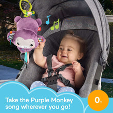 Fisher-PriceSing-GoPurpleMonkeyPlushBabyStrollerSensoryToyforNewborns1-_6 - Brands For Less USA