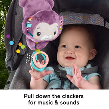 Fisher-PriceSing-GoPurpleMonkeyPlushBabyStrollerSensoryToyforNewborns3-_4 - Brands For Less USA