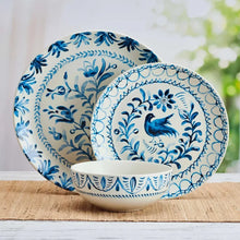FitzandFloydSicilyBlue12-pieceDinnerwareSet - Brands For Less USA