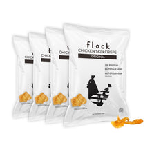 Flock 13g Chicken Skin Crisps Original, 2.5 oz., 4 pk.