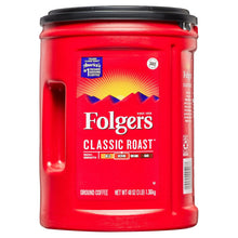 Folgers Classic Roast Ground Coffee, Medium Roast Coffee, 48 Oz Canister - Brands For Less USA