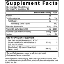 Force Factor Total Beets Chews, 90 Soft Chews - Brands For Less USA