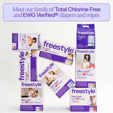 Freestyle Soft Baby Wipes for Sensitive Skin, Unscented, 9 Flip-Top Packs, 648 Total Count