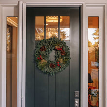 Fresh 22” Noble Fir Mixed Wreath