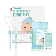 Frida Baby Sick Day Prep Kit: NoseFrida Snotsucker, MediFrida Pacifier, BreatheFrida Wipes, VaporRub