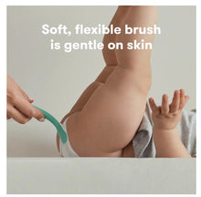 Frida Baby Silicone Booty Brush Applicator for Infant Diaper Rash Cream and Butt Paste, Blue