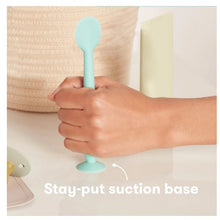 Frida Baby Silicone Booty Brush Applicator for Infant Diaper Rash Cream and Butt Paste, Blue